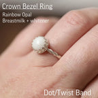 Crown Bezel Ring image 0
