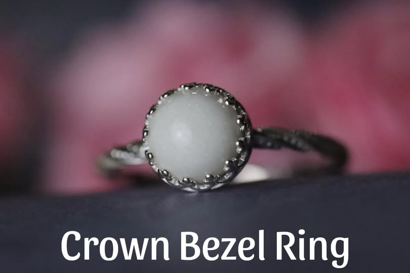 Crown Bezel Ring image 11