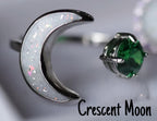 Crescent Moon Keepsake Ring image 8