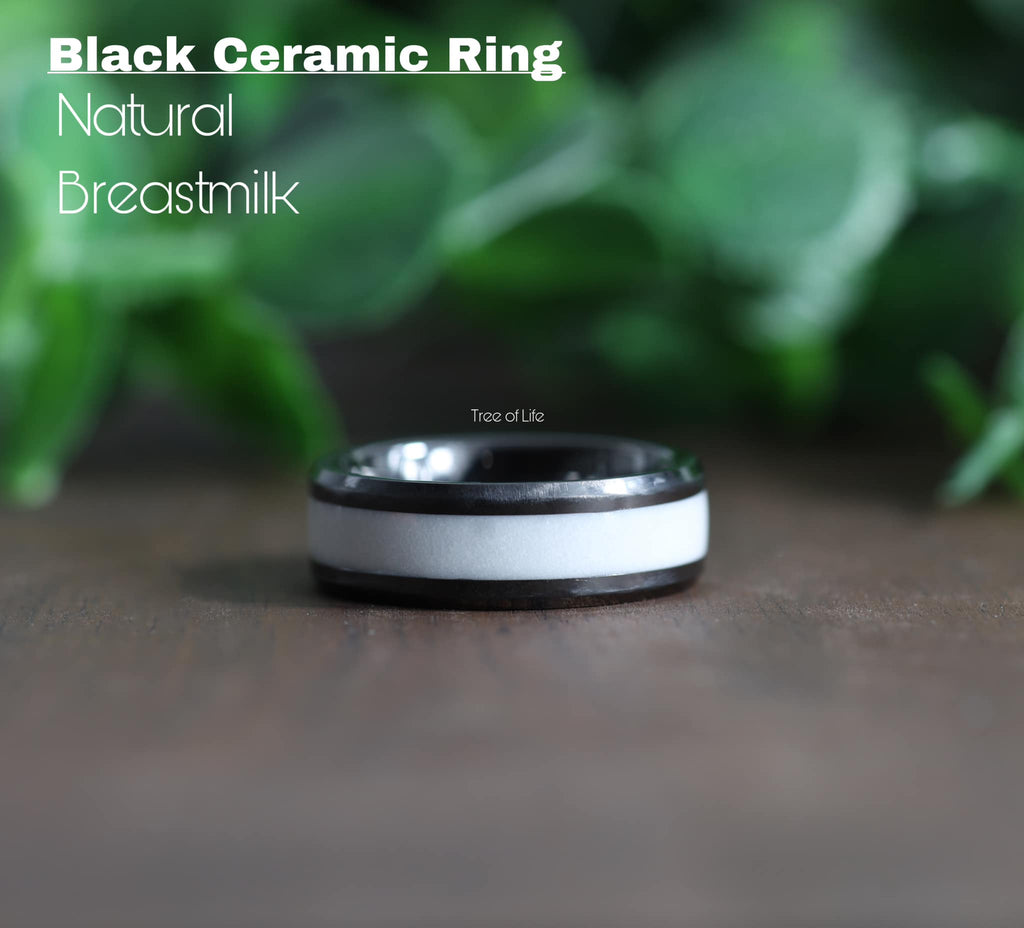 Black Ceramic Ring image 4