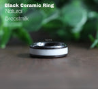 Black Ceramic Ring image 4