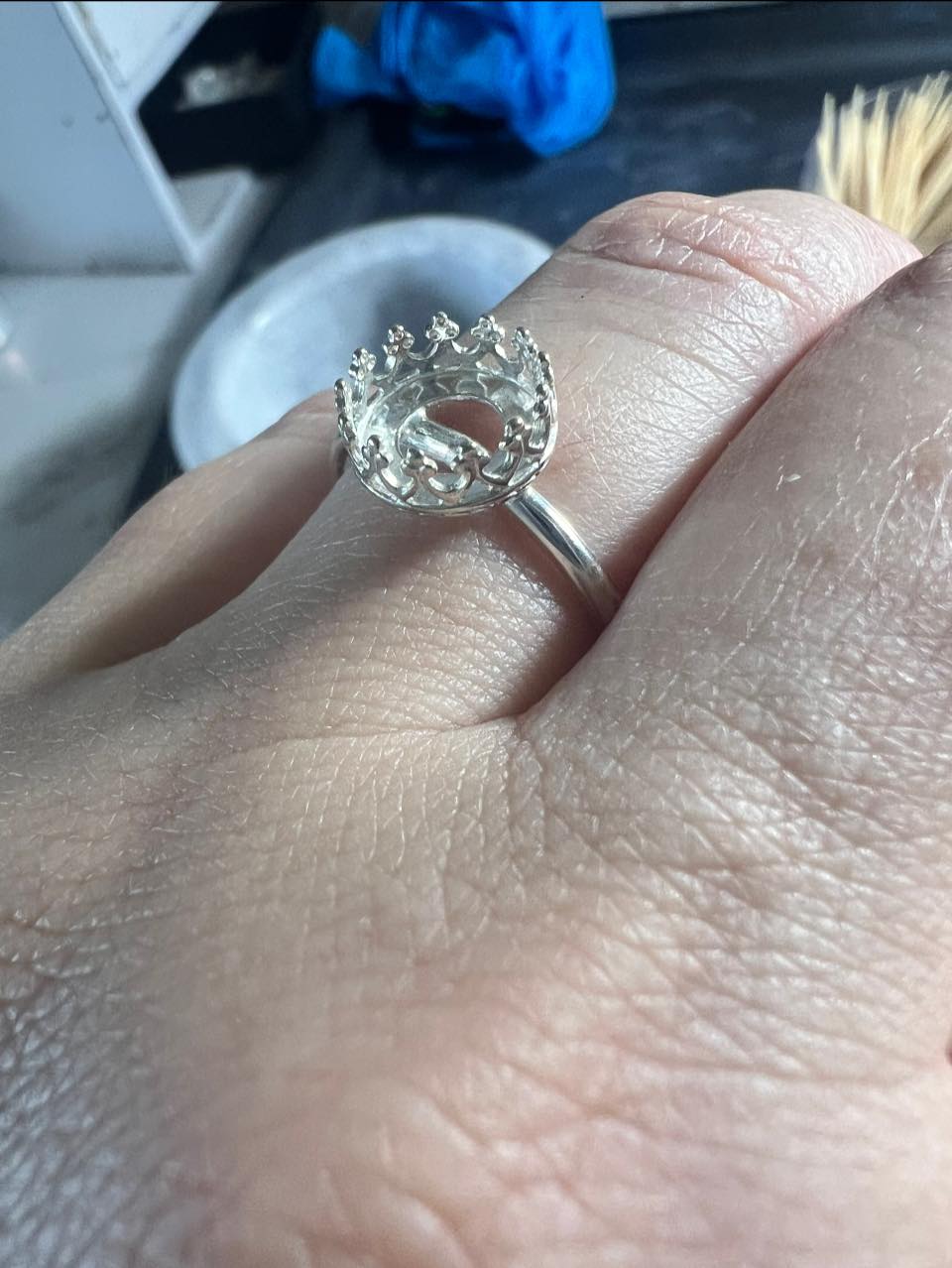 Crown Bezel Ring image 10