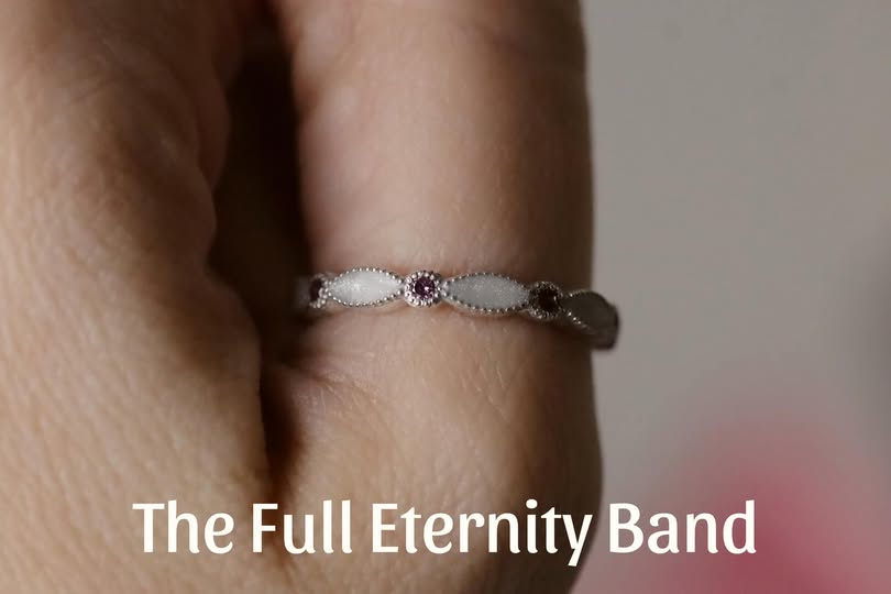 Full Eternity Band Keepsake Ring image 11