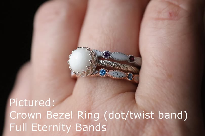 Crown Bezel Ring image 8