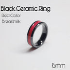 Black Ceramic Ring image 2